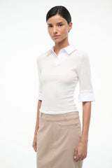GEO MINI DRESS | BARLEY IVORY