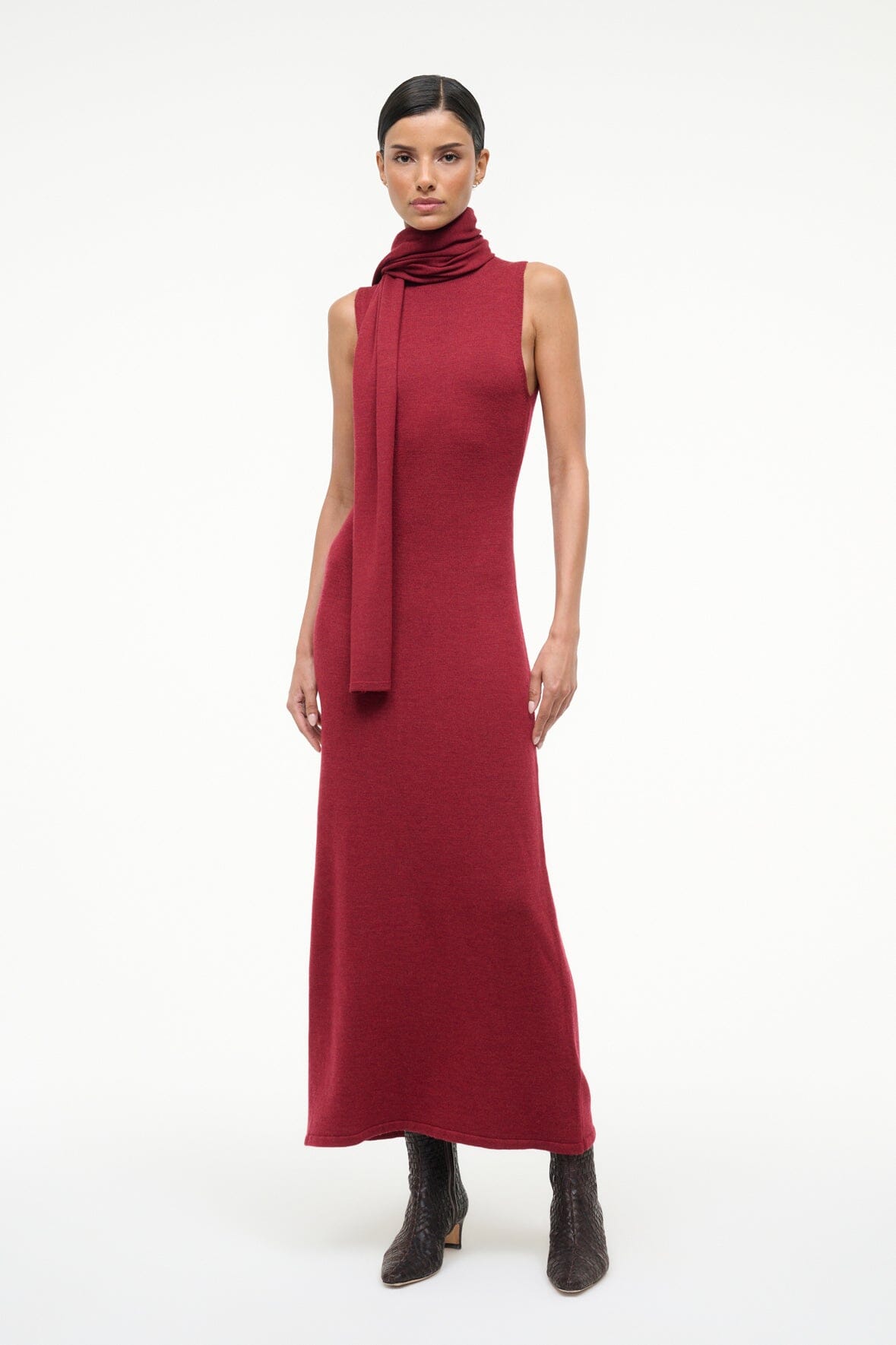CANAL MIDI DRESS | SANGRIA