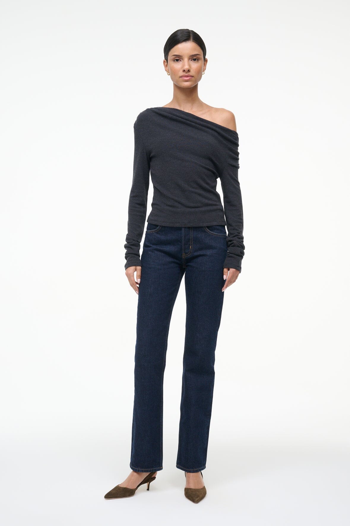 PHILOMENA TOP | CHARCOAL